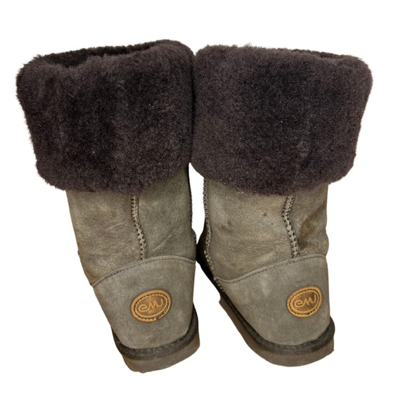 EMU Australia Tall Dark Brown Boots — women’s 8 - Picture 2 of 5